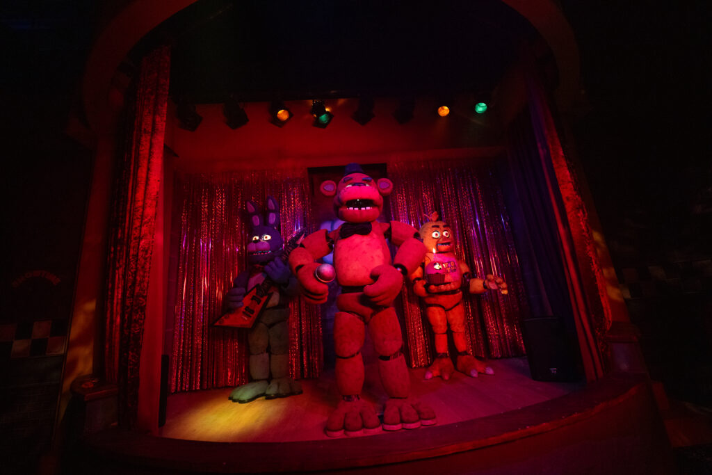 Animatronicos do Five Nights at Freddys Halloween Horror Nights 2025: Como foi viver a noite mais assustadora e divertida da Universal
