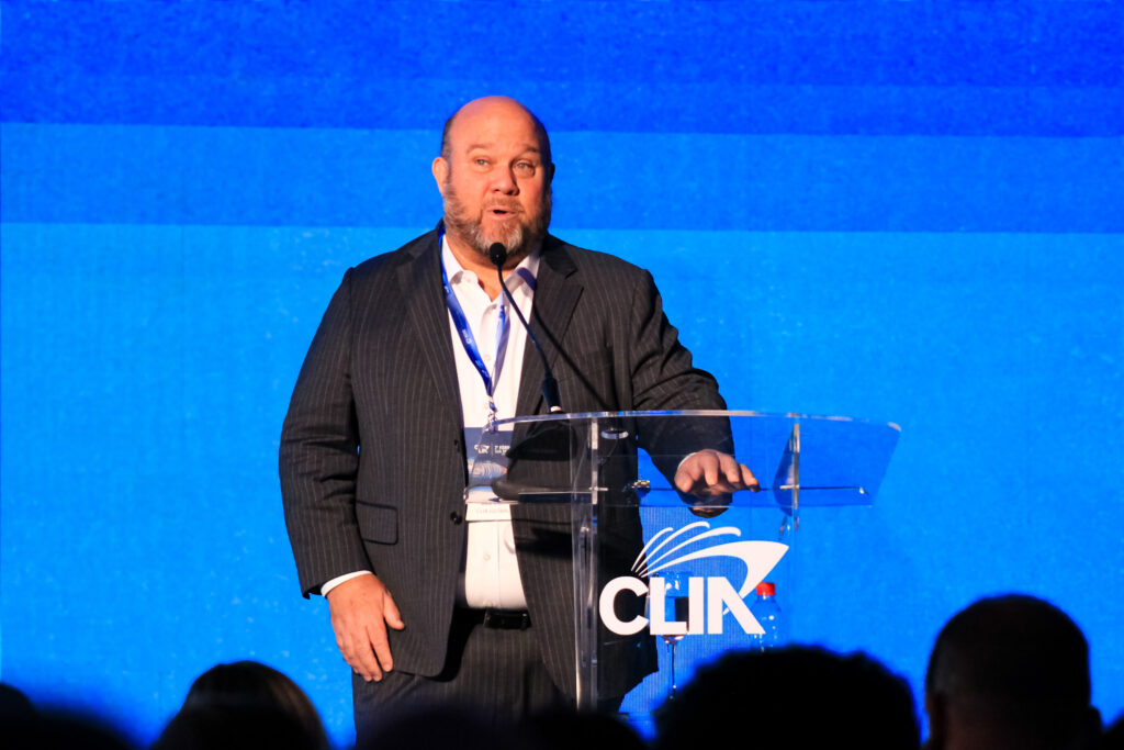 Bud Darr presidente e CEO da Clia CEO da Clia defende competitividade do Brasil em no 7° Fórum Clia Brasil
