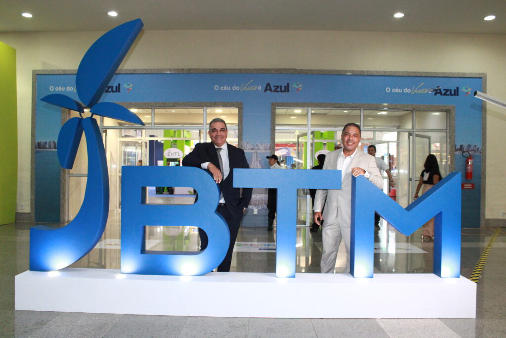 Breno Mesquita e Claudio Júnior, CEOs da BTM no evento de 2025 (4)