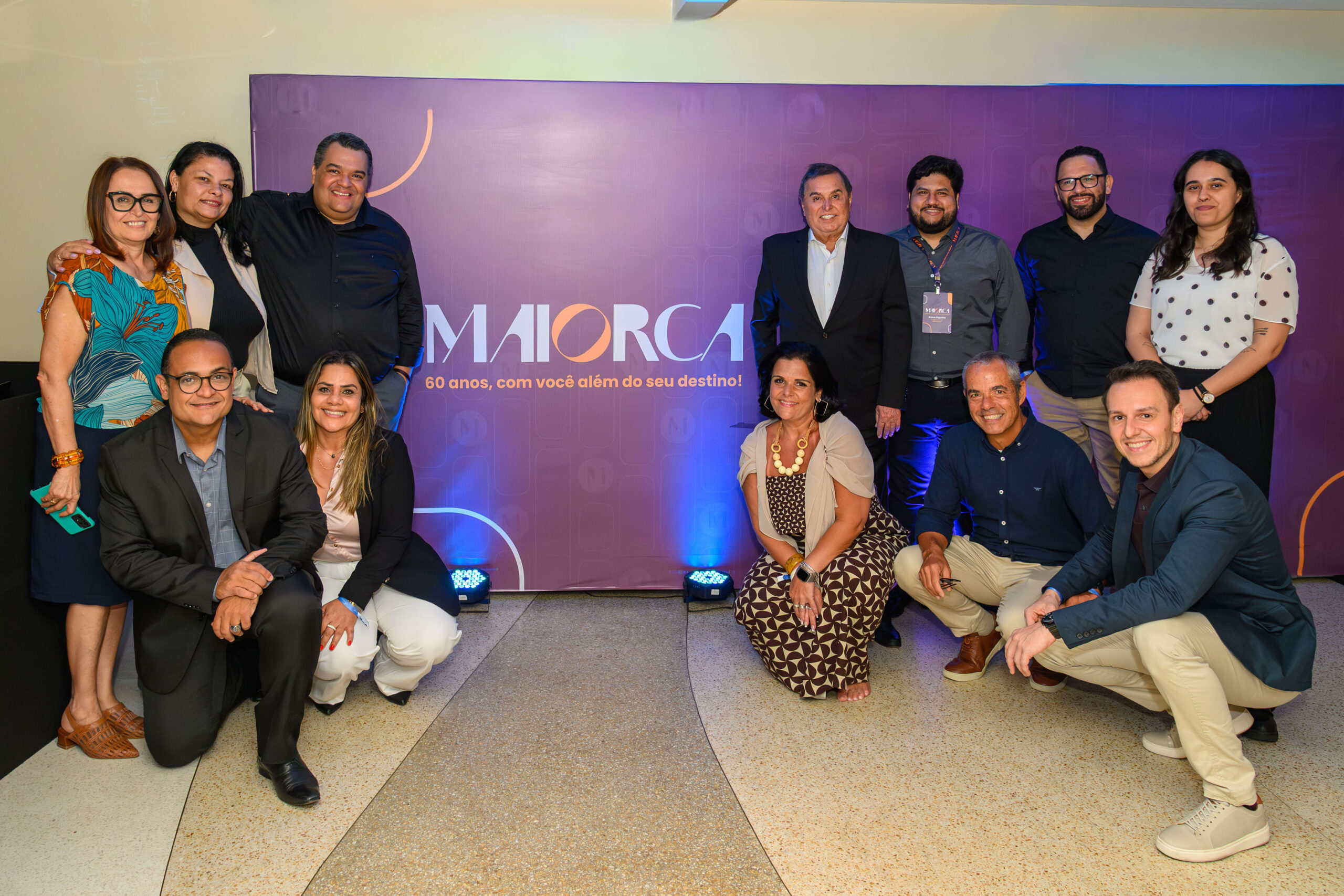 Equipe Maiorca durante coquetel de apresentação da nova marca no Rio de Janeiro