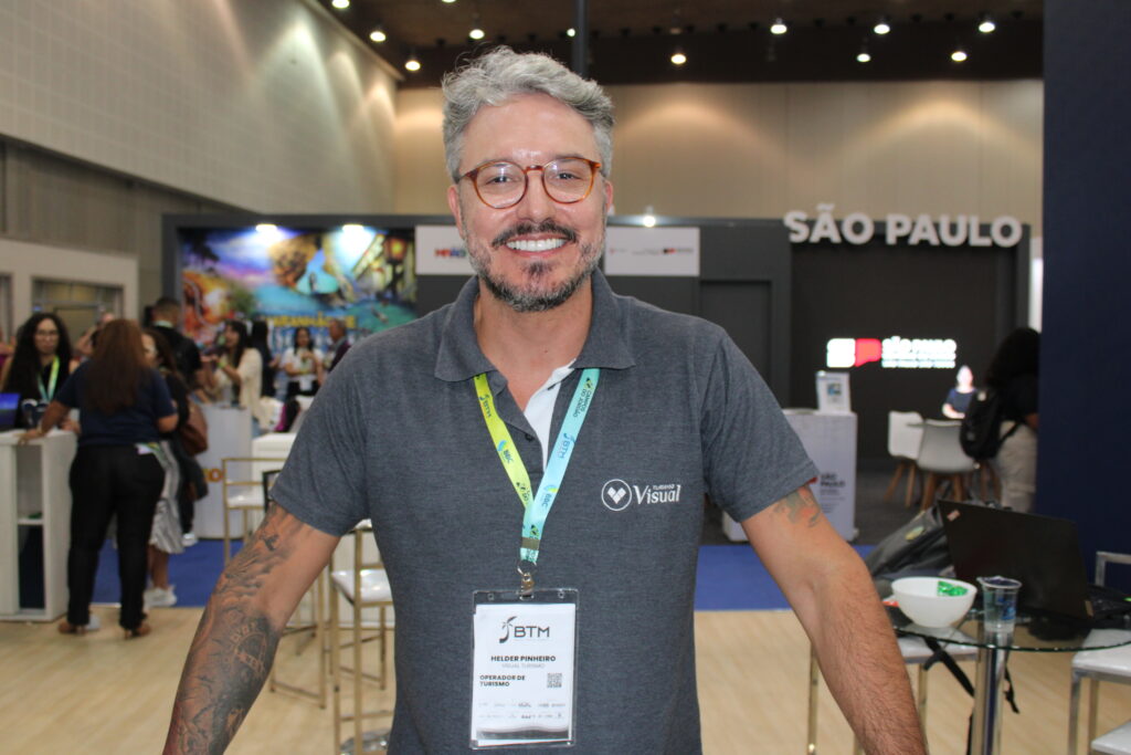 Helder Pinheiro, da Visual Turismo (Ana Azevedo/M&E)