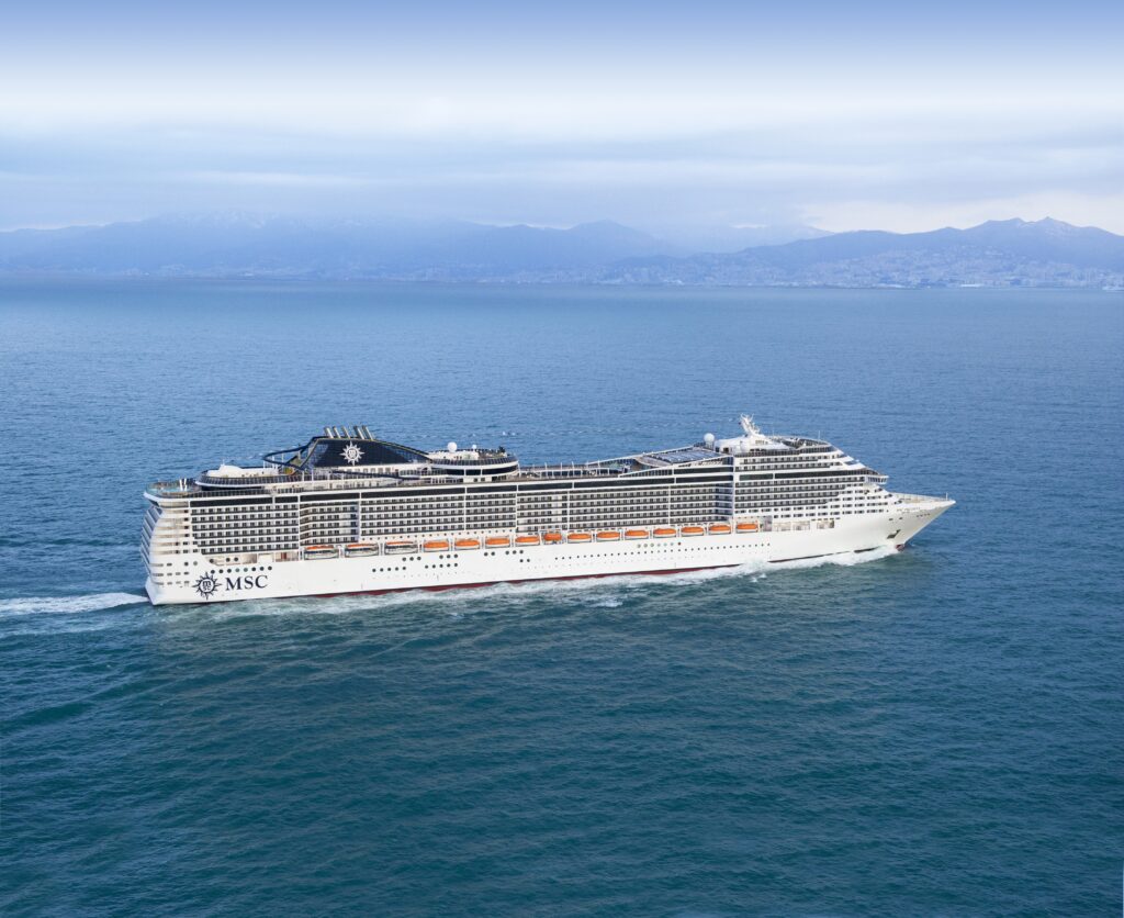 Descontos valem para toda a frota da MSC na temporada 2025/2026 na América do Sul (Divulgação/MSC)