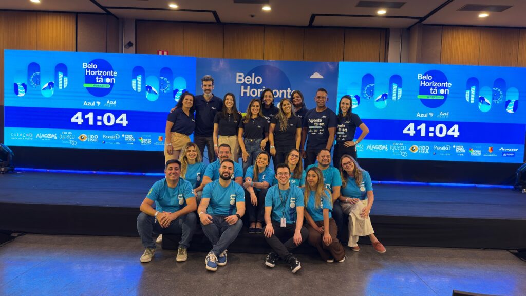Azul Viagens fecha temporada 2025 do “Agente Tá On” e reforça campanha de prêmios Azul Viagens fecha temporada 2025 do “Agente Tá On” e reforça campanha de prêmios