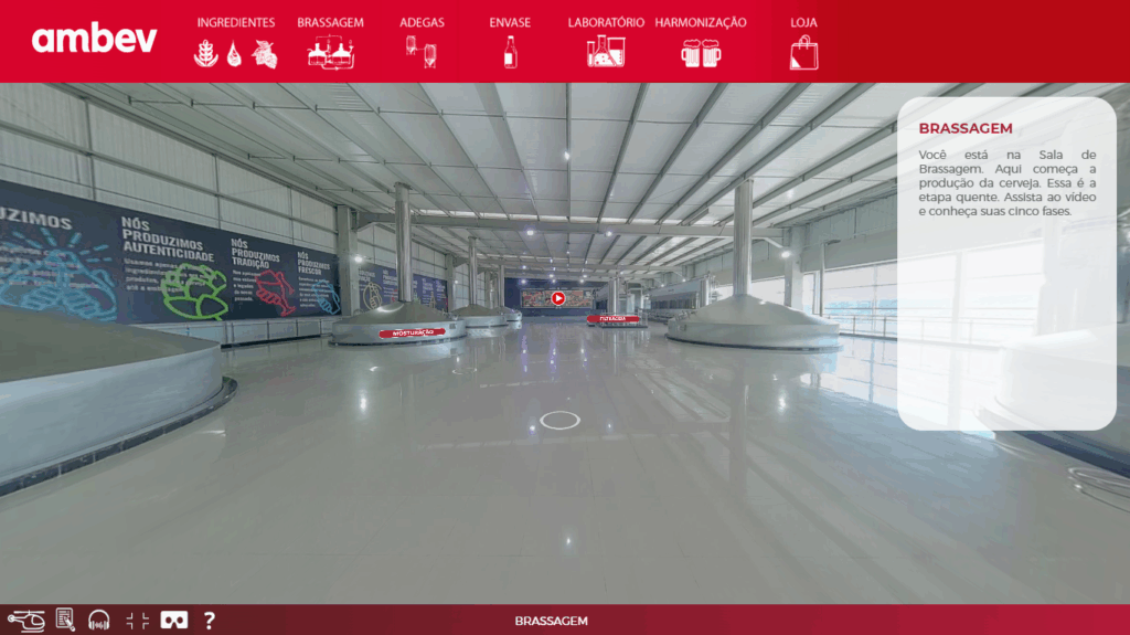 Ambev abre as portas da cervejaria em tour virtual gratuito: conheça o caminho do grão ao gole