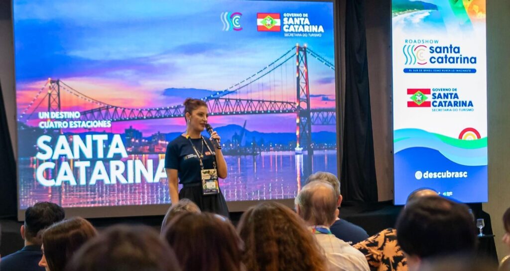 Roadshow de Santa Catarina consolida destino em capitais internacionais Roadshow de Santa Catarina consolida destino em capitais internacionais