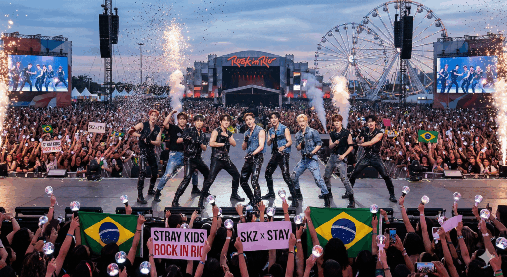Stray Kids estreia o k-pop no Rock in Rio 2026; Elton John e Gilberto Gil já estão confirmados