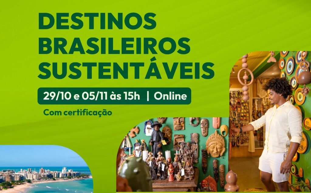 Sustentabilidade entra em pauta em novo webinar da Unedestinos, ESG Pulse e Embratur ESG