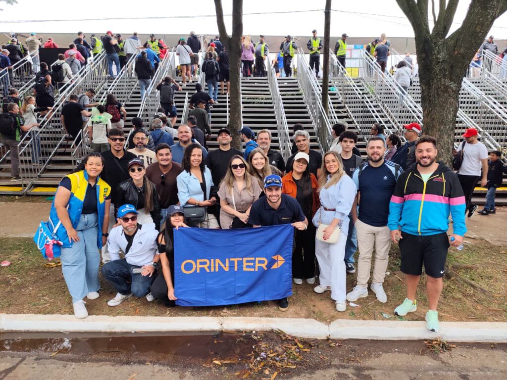 Orinter leva 60 agentes de viagens para sentir de perto a adrenalina do GP Brasil