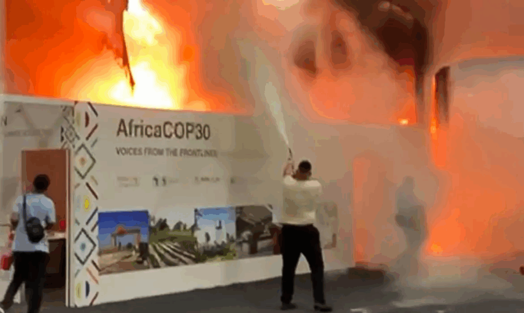 Incêndio força evacuação na COP30: Celso Sabino, ministro do Turismo, diz que episódio poderia ocorrer em qualquer lugar Incêndio força evacuação na COP30: Celso Sabino, ministro do Turismo, diz que episódio poderia ocorrer em qualquer lugar