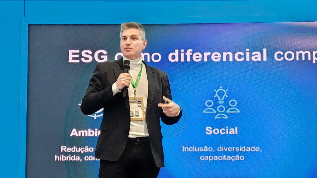 "ESG não é custo, é investimento", destaca Leandro Pimenta da tg.mob durante o Festuris 2025