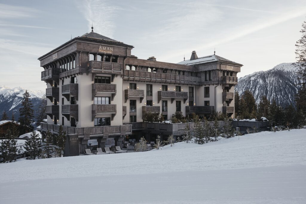 Aman Hotels: os santuários de esqui despertam para o inverno