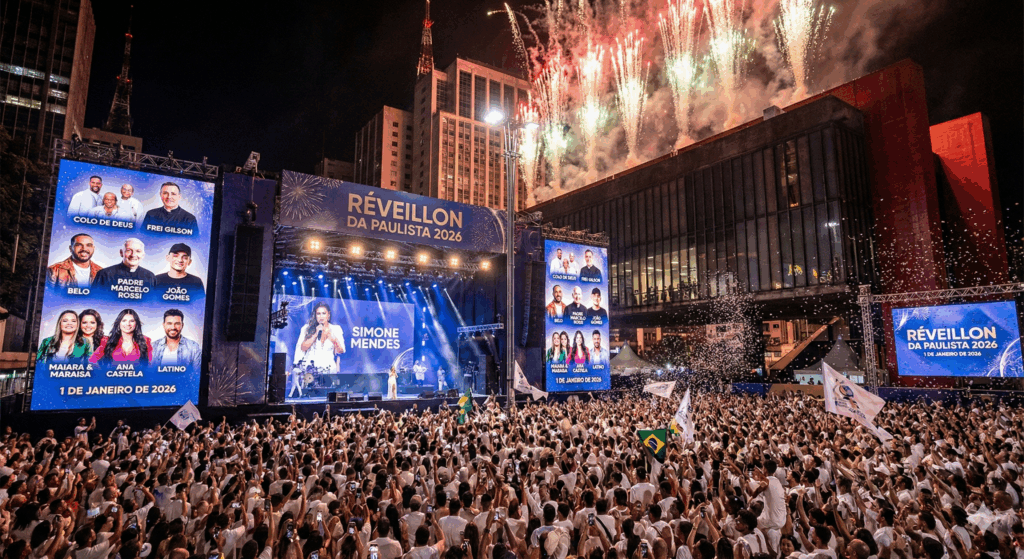 Paulista anuncia programação completa para o Réveillon de 2026 Paulista anuncia programação completa para o Réveillon de 2026
