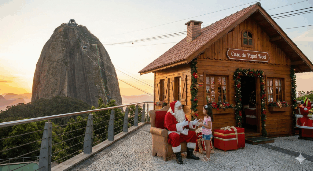 Natal no Rio de Janeiro: Parque Bondinho Pão de Açúcar® terá programação especial