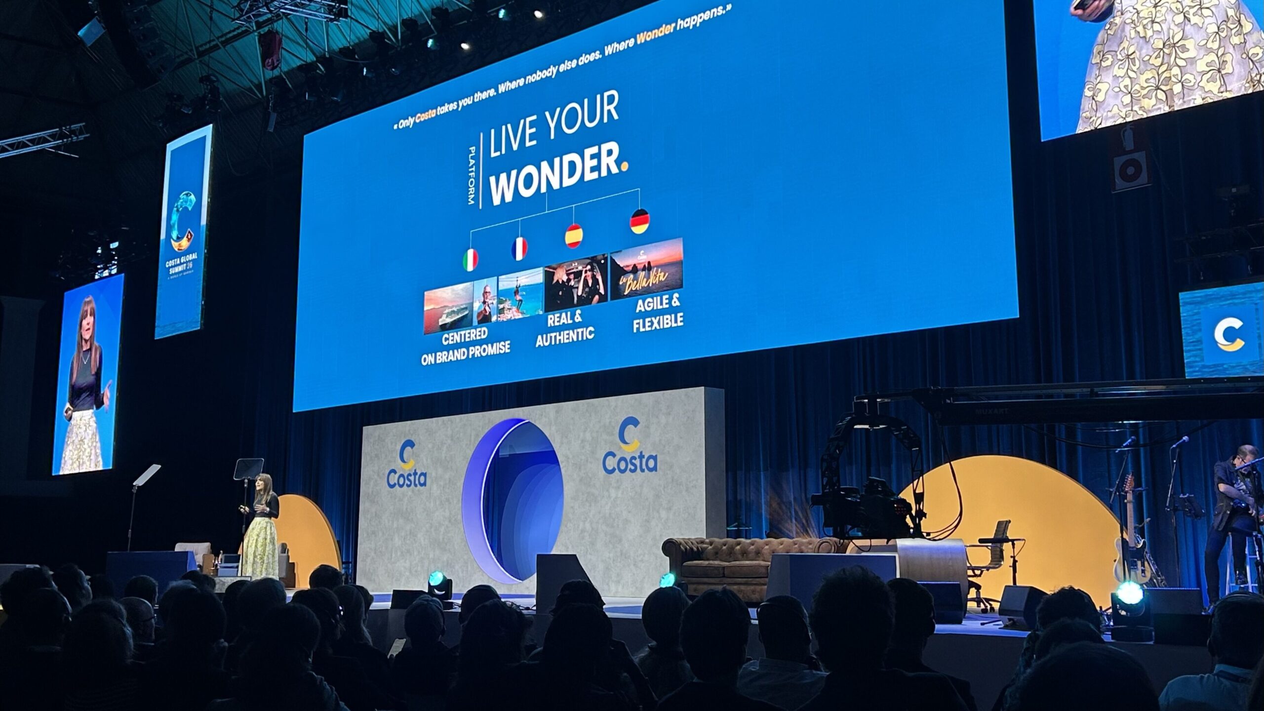 Costa Global Summit reúne público internacional em Barcelona e antecipa estratégia para 2026 Costa