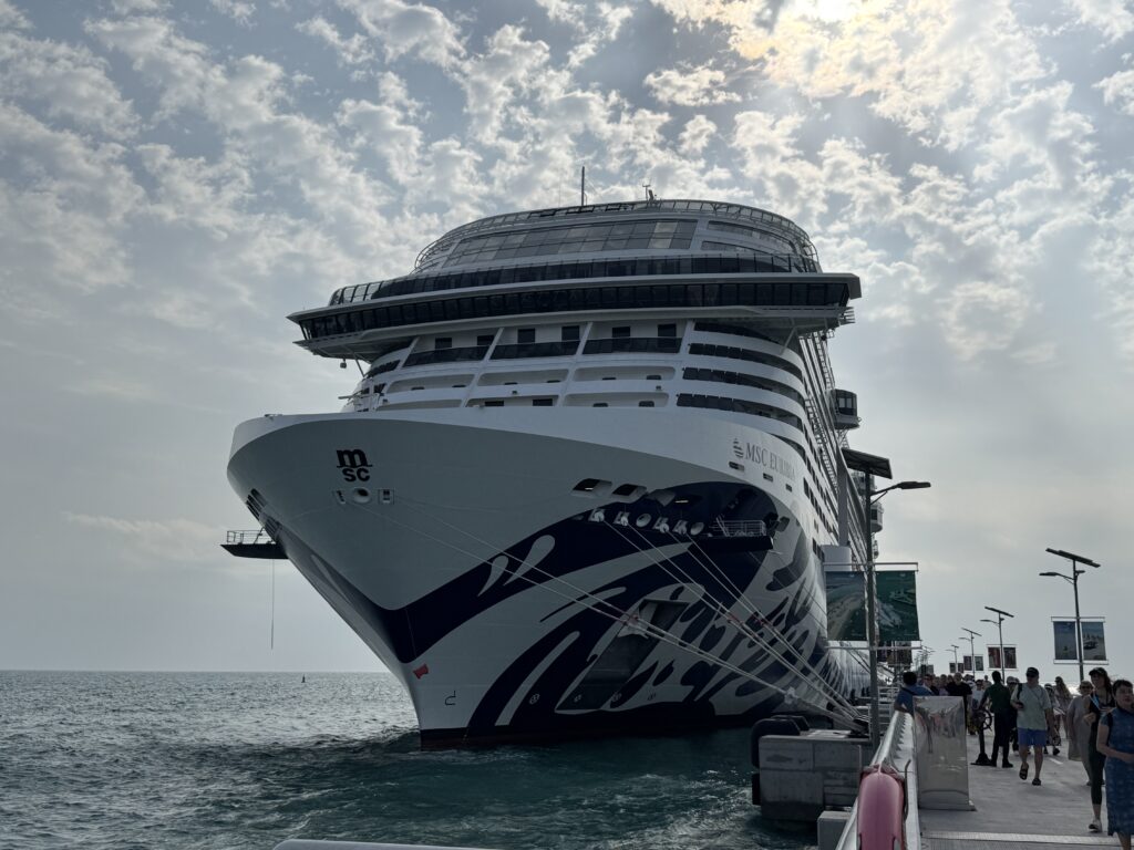 MSC Euribia: conheça em 60 fotos o navio que redefine o cruzeiro pelo Golfo Pérsico