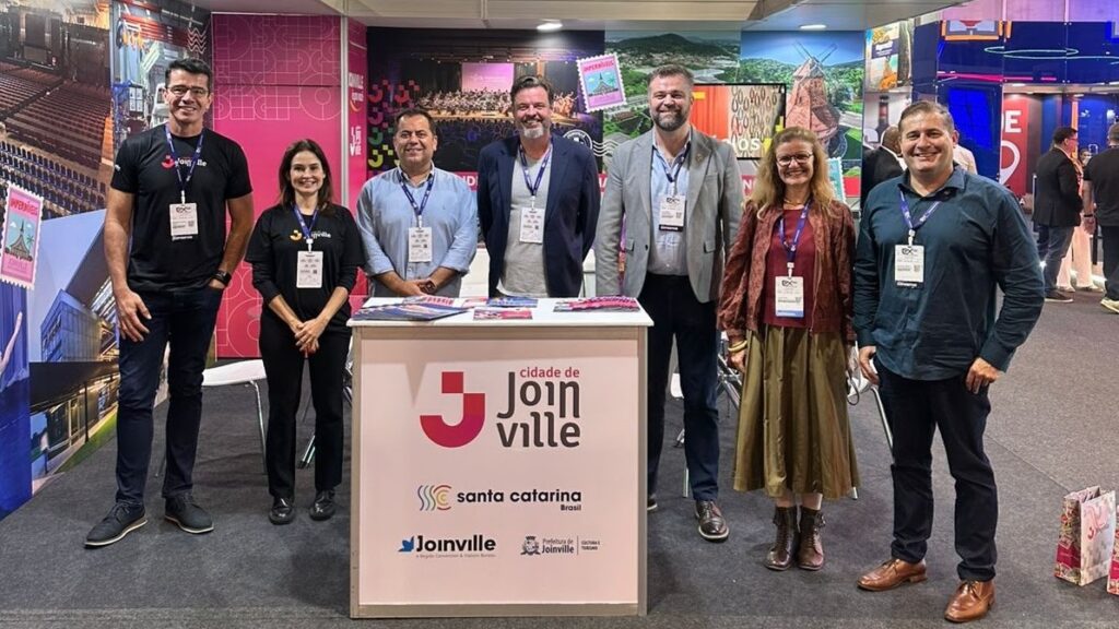 Joinville lança Guia MICE e apresenta políticas para turismo de negócios na Experience Expo Joinville lança Guia MICE e apresenta políticas para turismo de negócios na Experience Expo