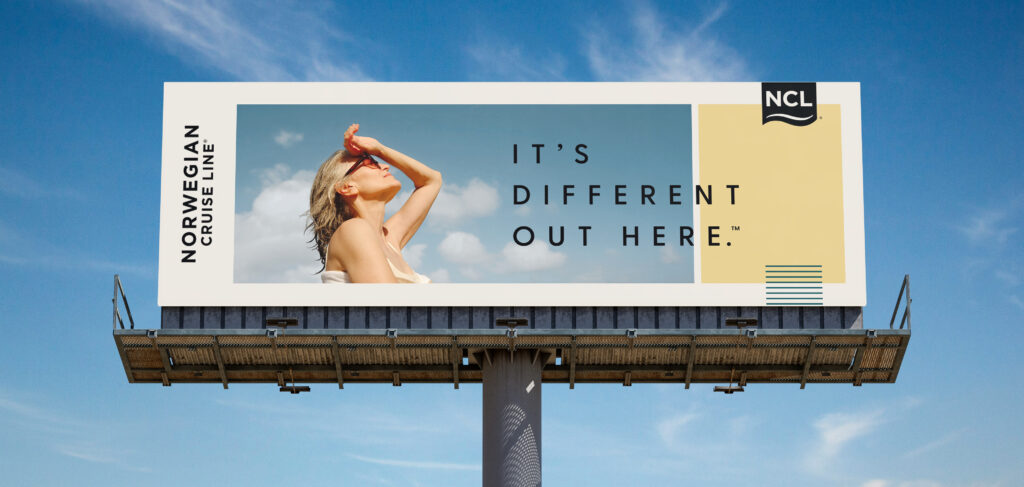 “It’s Different Out Here”: NCL apresenta campanha global de publicidade com novo posicionamento da marca “It’s Different Out Here”: NCL apresenta campanha global de publicidade com novo posicionamento da marca