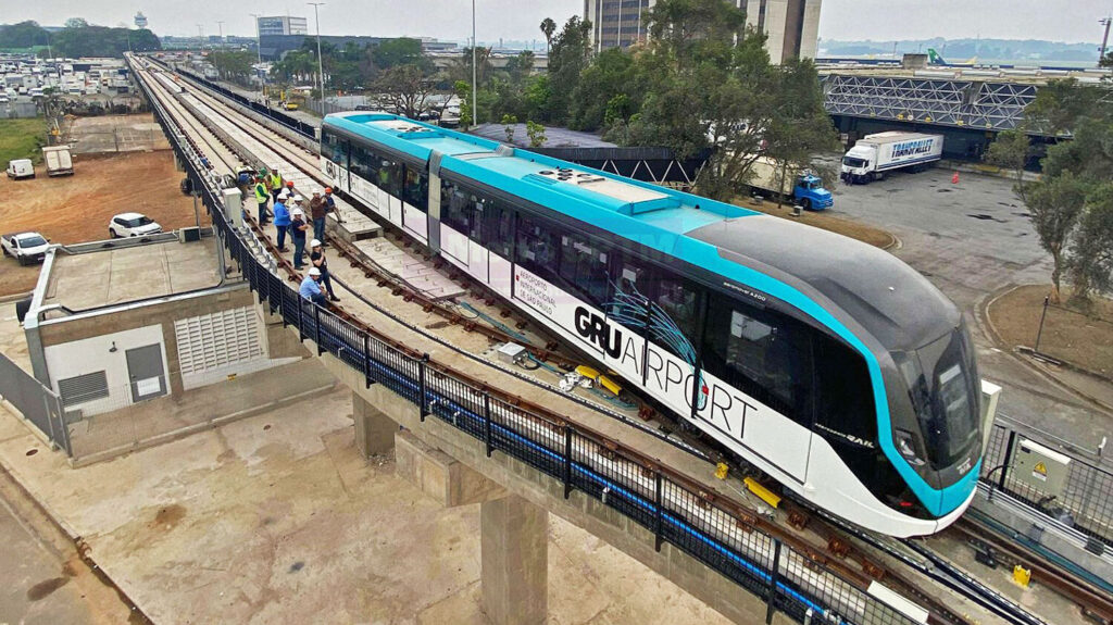 Trem de Guarulhos tem operação plena adiada para agosto; Anac questiona cronograma Guarulhos