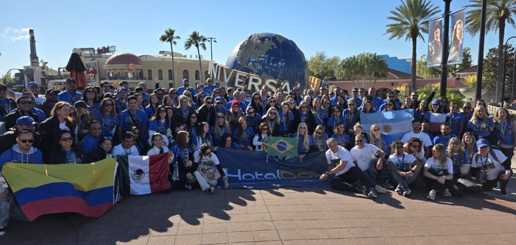 Agentes da América Latina vivenciam Universal Studios durante o Summit HotelDO; veja fotos