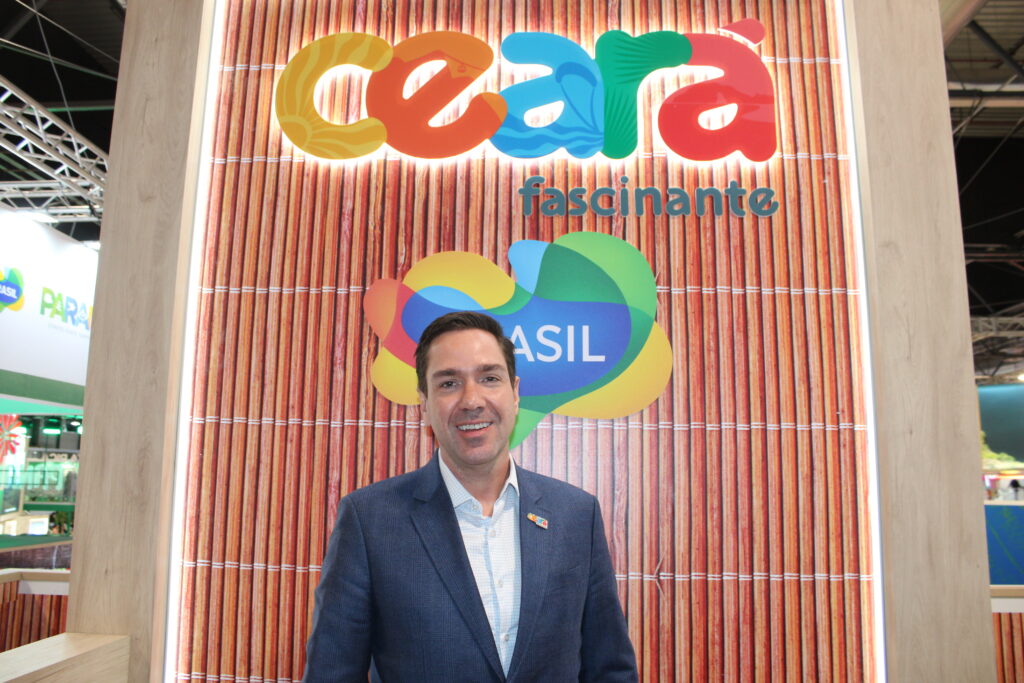 Ceará acelera acima da média do Brasil e se consolida como hub internacional do Nordeste, diz Eduardo Bismarck na Fitur 2026 Ceará acelera acima da média do Brasil e se consolida como hub internacional do Nordeste, diz Eduardo Bismarck na Fitur 2026
