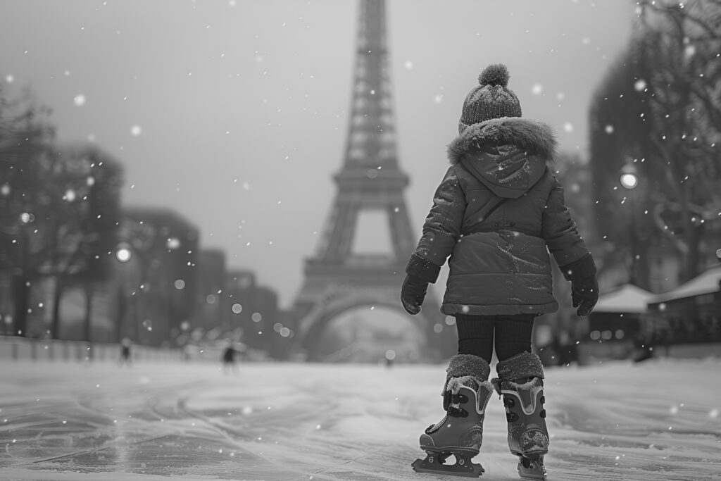 Nevasca paralisa Paris, corta voos e trava o transporte público