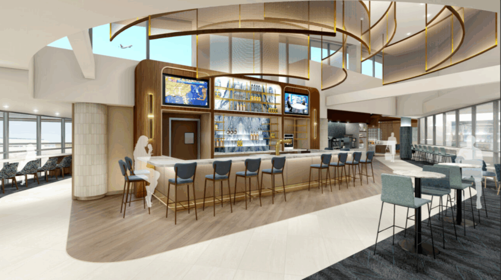 Lounges renovados na Filadélfia e em Atlanta e o primeiro Sky Club em Las Vegas: confira as novidades nas salas VIP da Delta Lounges renovados na Filadélfia e em Atlanta e o primeiro Sky Club em Las Vegas: confira as novidades nas salas VIP da Delta