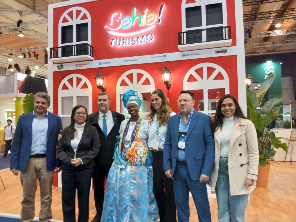Bahia apresenta diversidade turística da Bahia na BTL 2026 Bahia