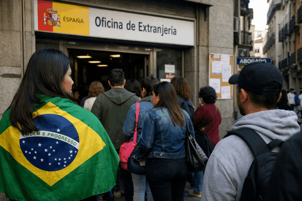 Regularização extraordinária na Espanha pode beneficiar milhares de brasileiros em situação irregular Regularização extraordinária na Espanha pode beneficiar milhares de brasileiros em situação irregular