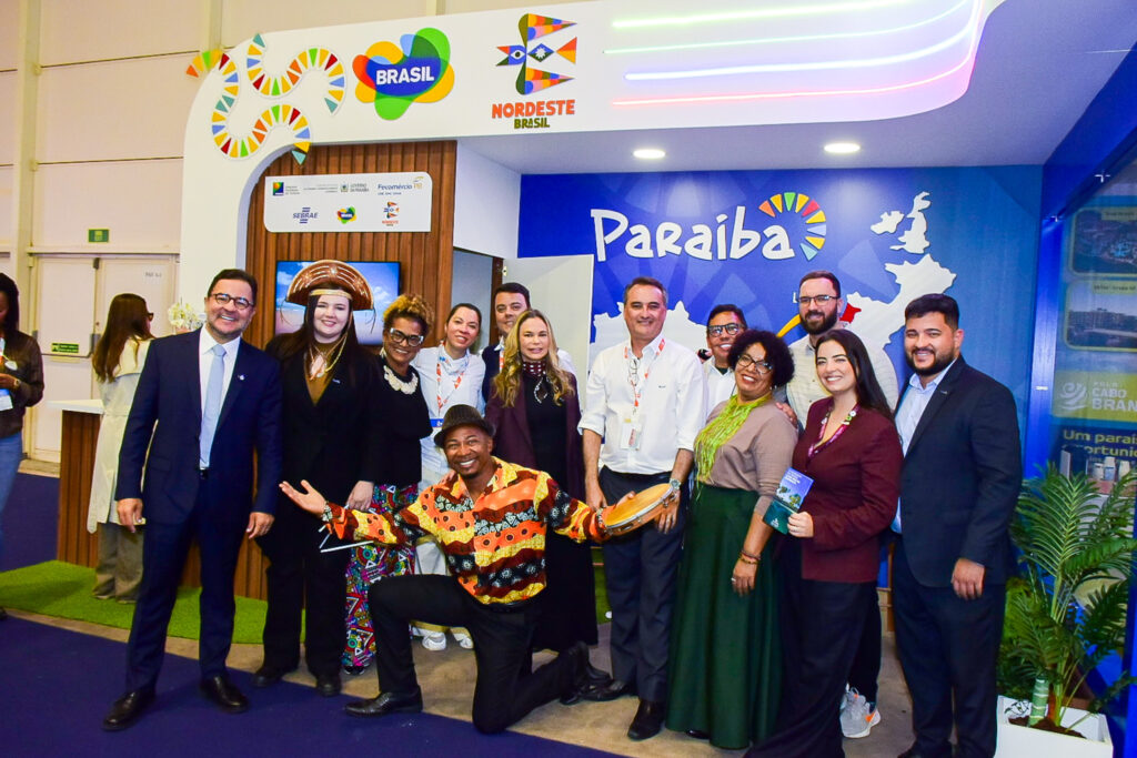 Paraíba consolida novo ciclo do turismo com resorts, ciência e eventos, diz João Azevêdo na BTL Delegação da Paraíba na BTL