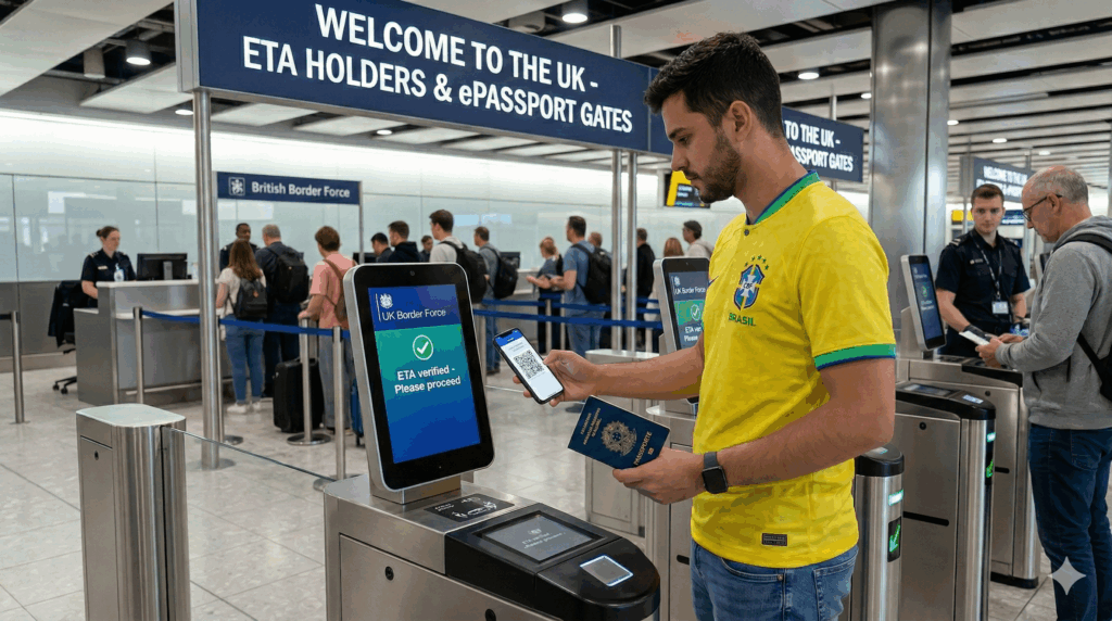 Vai viajar para Londres? ETA vira obrigatório para brasileiros e outras 84 nacionalidades eta
