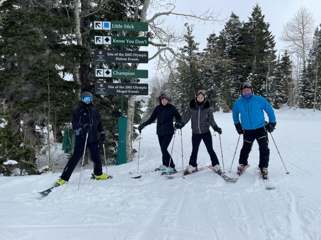 Placa de sinalização olímípica em Deer Valley (Divulgação/Park City)