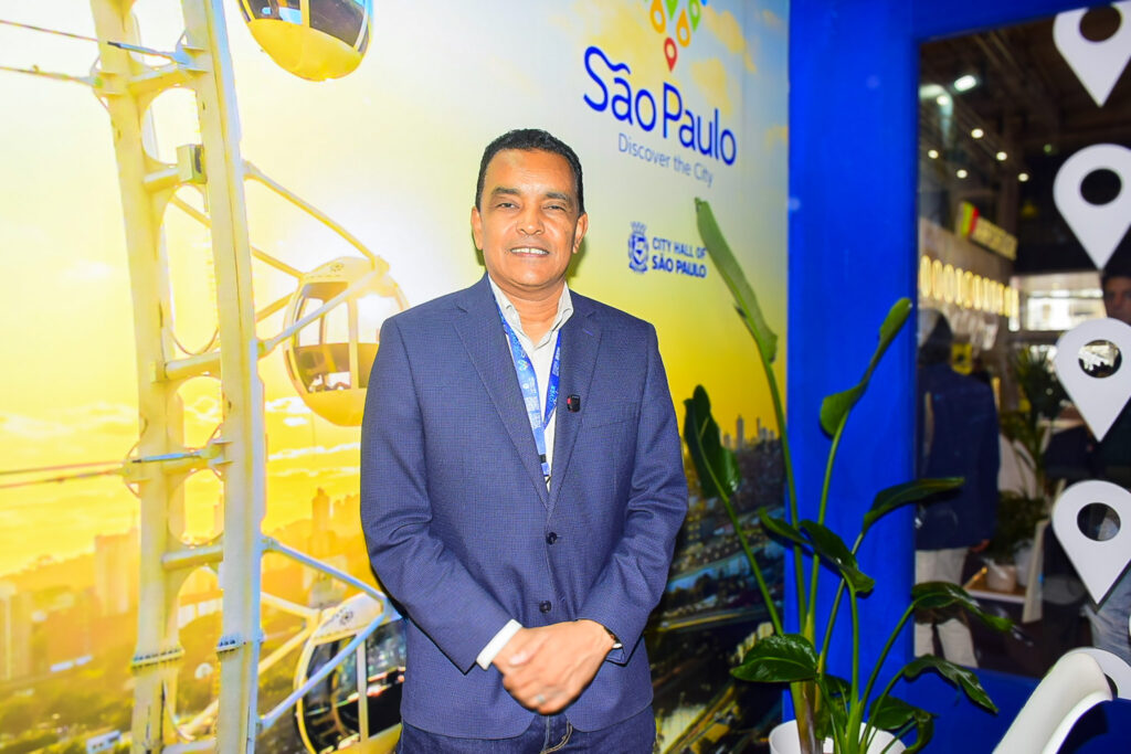 São Paulo aposta em eventos e segurança para atrair visitantes portugueses na BTL Rui Alves, secretário Municipal de Turismo de São Paulo na BTL 2026 (Ana Azevedo/M&E)