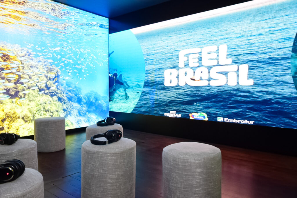 Embratur estreia exposição imersiva Visit Brasil em Lisboa durante a BTL 2026; veja fotos