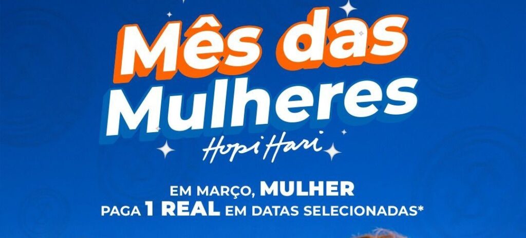 Hopi Hari celebra Mês das Mulheres com 30 mil passaportes a R$ 1 Hopi Hari