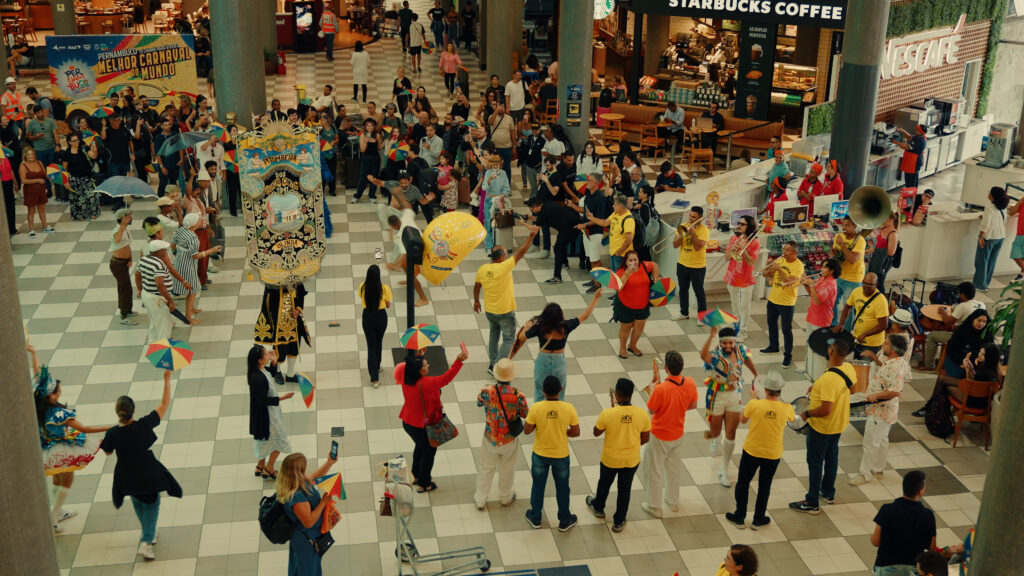 Pernambuco transforma Aeroporto de Congonhas em palco do Carnaval em ação inédita de promoção turística Pernambuco transforma Aeroporto de Congonhas em palco do Carnaval em ação inédita de promoção turística
