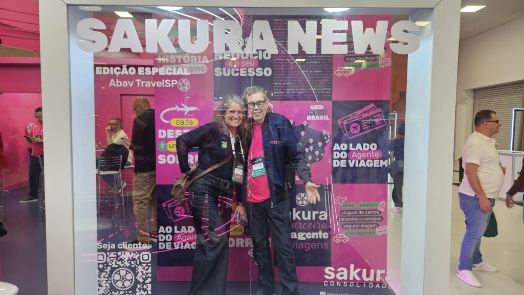 Com 84 m² e espaço interativo, Sakura amplia presença na Abav Travel