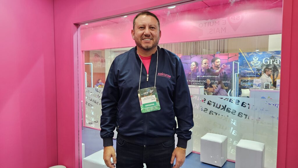 Com 84 m² e espaço interativo, Sakura amplia presença na Abav Travel Sakura