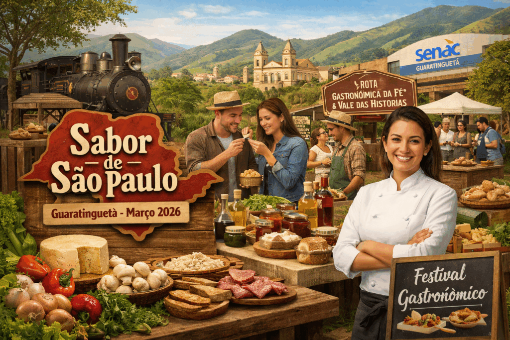 Guaratinguetá recebe primeira edição de 2026 do Sabor de São Paulo Guaratinguetá recebe primeira edição de 2026 do Sabor de São Paulo