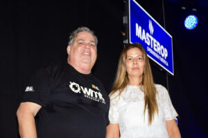 Artur Francisco e Ana Carolina Feitosa, da Masterop (Ana Azevedo/M&E)