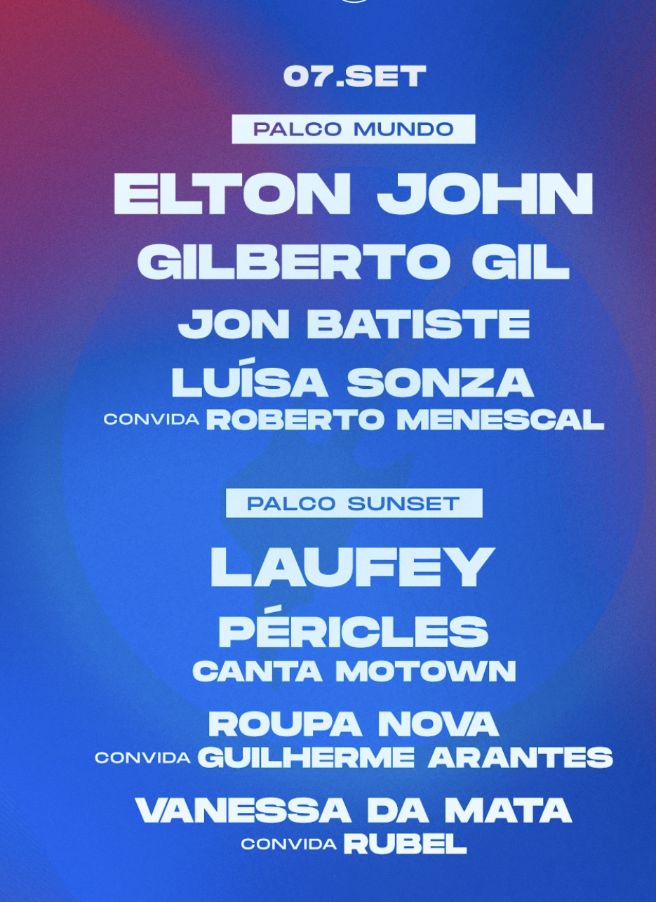 Rock in Rio , programação de 07 de setembro