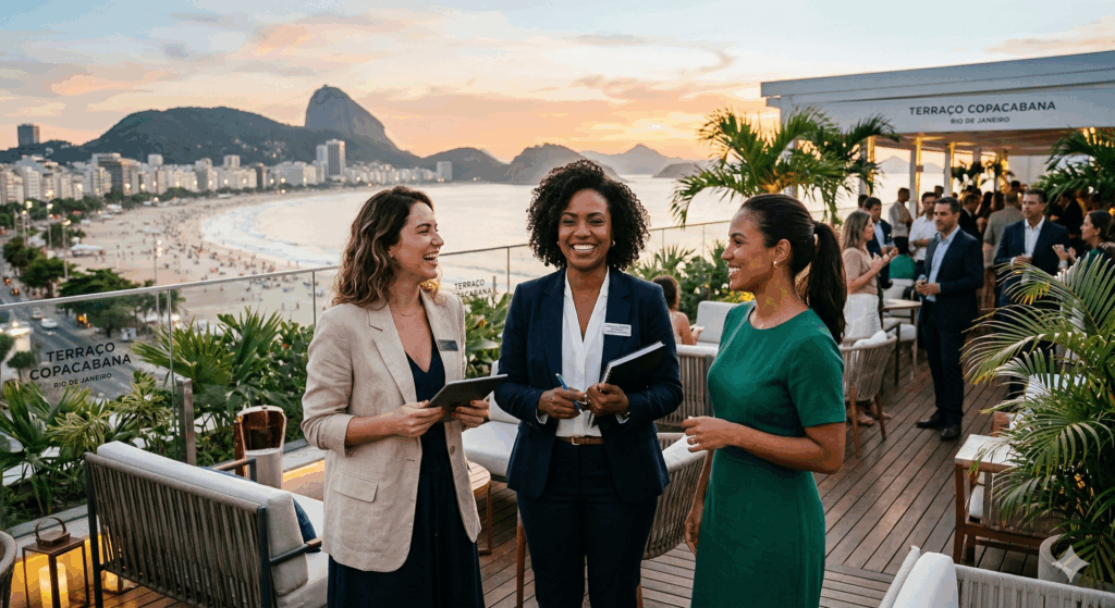 Mulheres avançam na liderança da hotelaria carioca e representam 44,7% da força de trabalho Mulheres avançam na liderança da hotelaria carioca e representam 44,7% da força de trabalho