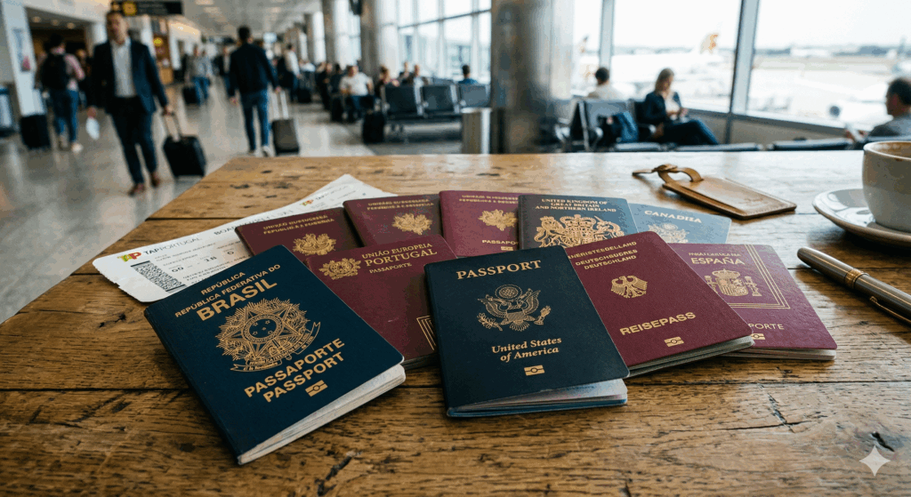 Passaporte mais caro do mundo em 2026 surpreende e muda ranking global de viagens passaporte