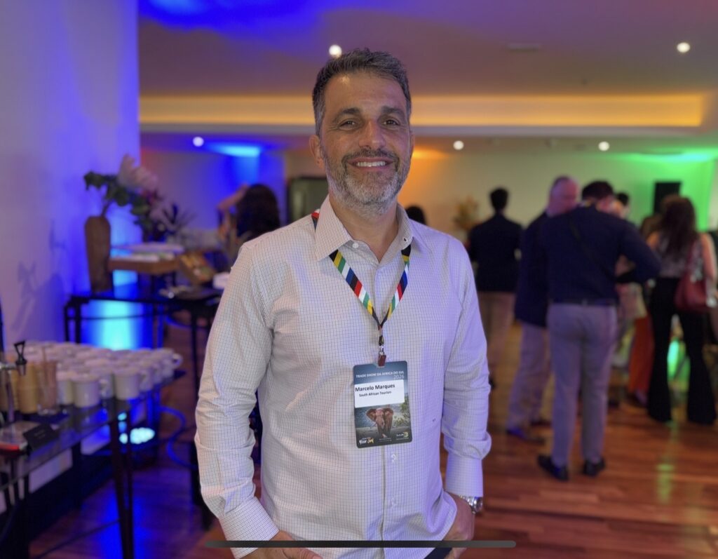 8ª edição do South African Tourism Trade Show mira recorde de brasileiros na África do Sul; veja os detalhes Marcelo Marques, também representante da África do Sul no Brasil,