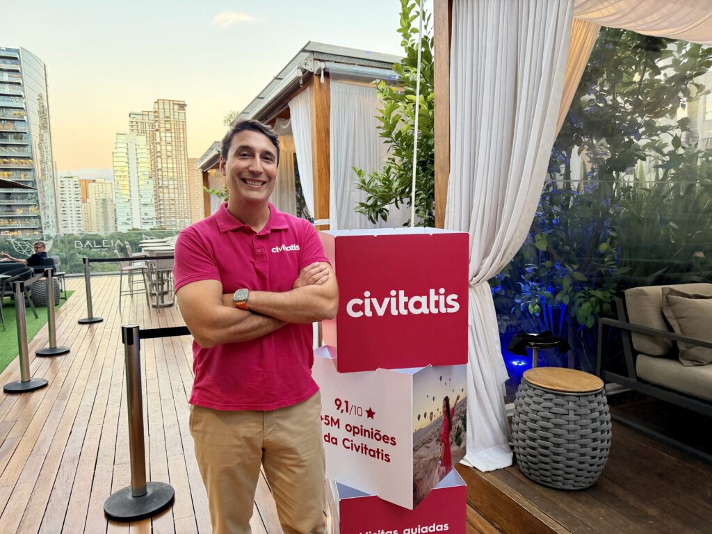 Civitatis quer dobrar operação no Brasil em 2026 e aposta em tecnologia “invisível”, diz CEO Civitatis