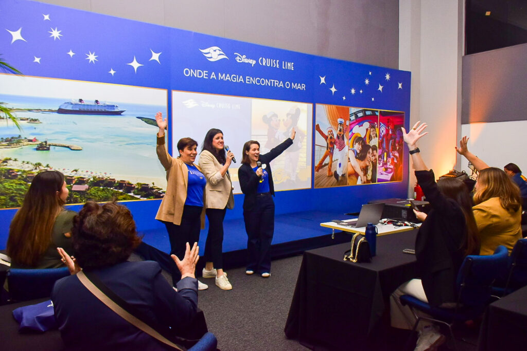 Treinamento da Disney no Cruise 360 Brasil