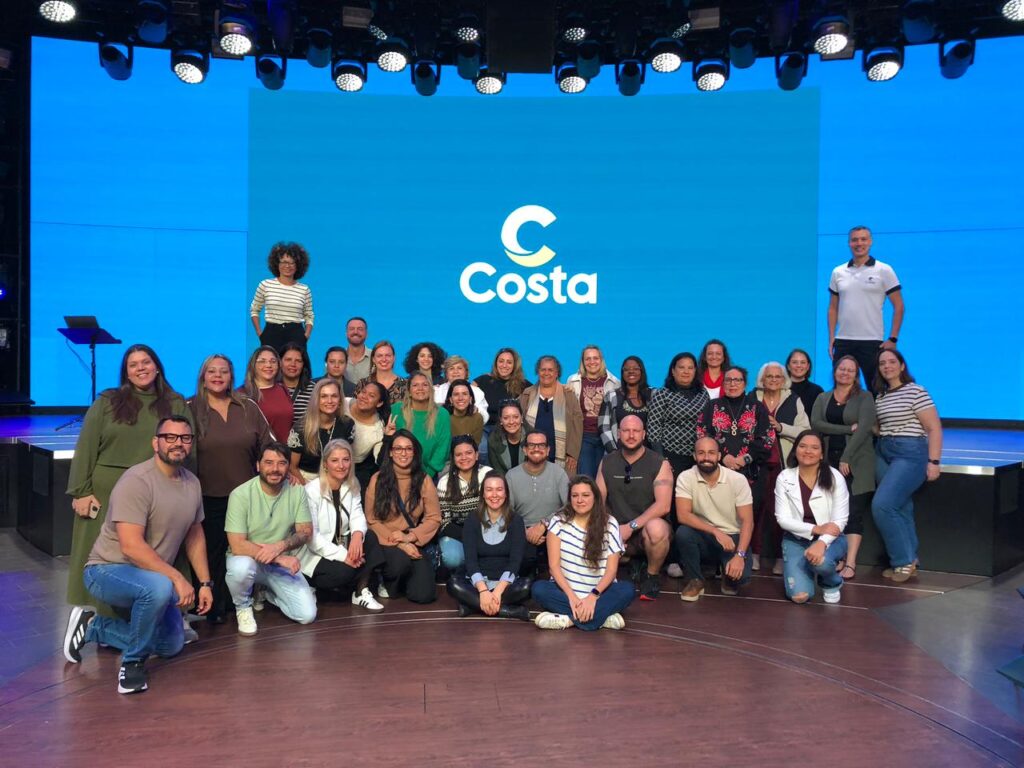 Costa Cruzeiros leva agentes a Barcelona, Civitavecchia e Roma em experiência no Mediterrâneo
