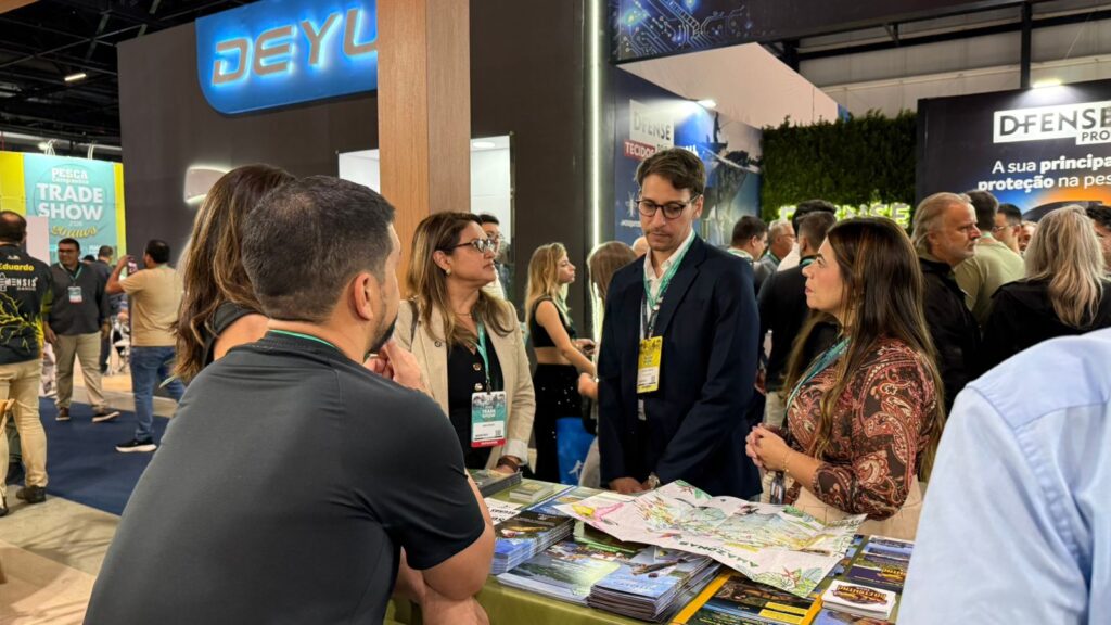 Amazonas promove pesca esportiva e atrativos turísticos na Pesca & Companhia Trade Show