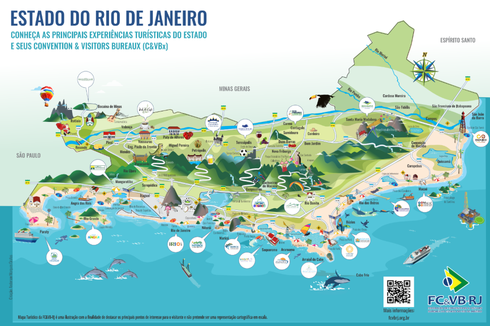 Conheça os 12 destinos recomendados pela FC&VB-RJ
