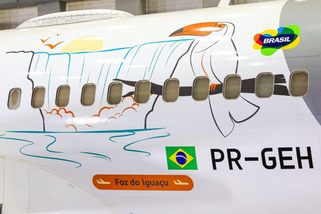 Novo 737 da Gol transforma paisagem brasileira em cartão-postal voador; veja os detalhes Novo 737 da Gol transforma paisagem brasileira em cartão-postal voador; veja os detalhes