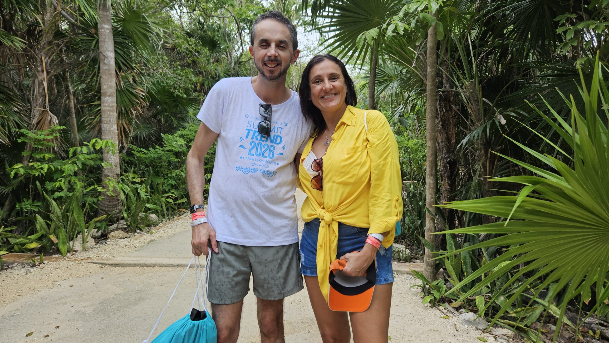 Nelson Juliatto, da Átrio Hotéis São Paulo, e Adriana Lima, RDC Viagens